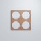 Ekena Millwork Medium Wembley Decorative Fretwork Wood Wall Panels, Wood (Paint Grade), 15 3/8"W x 15 3/8"H x 3/8"T WALW16X16X0375WEMMF - alternate 3